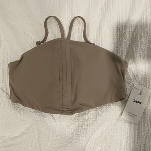 J80 Fit Flow Bra - Size L - Tan